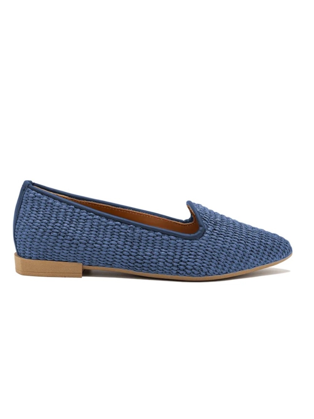Birdies The Starling Raffia Loafers blue